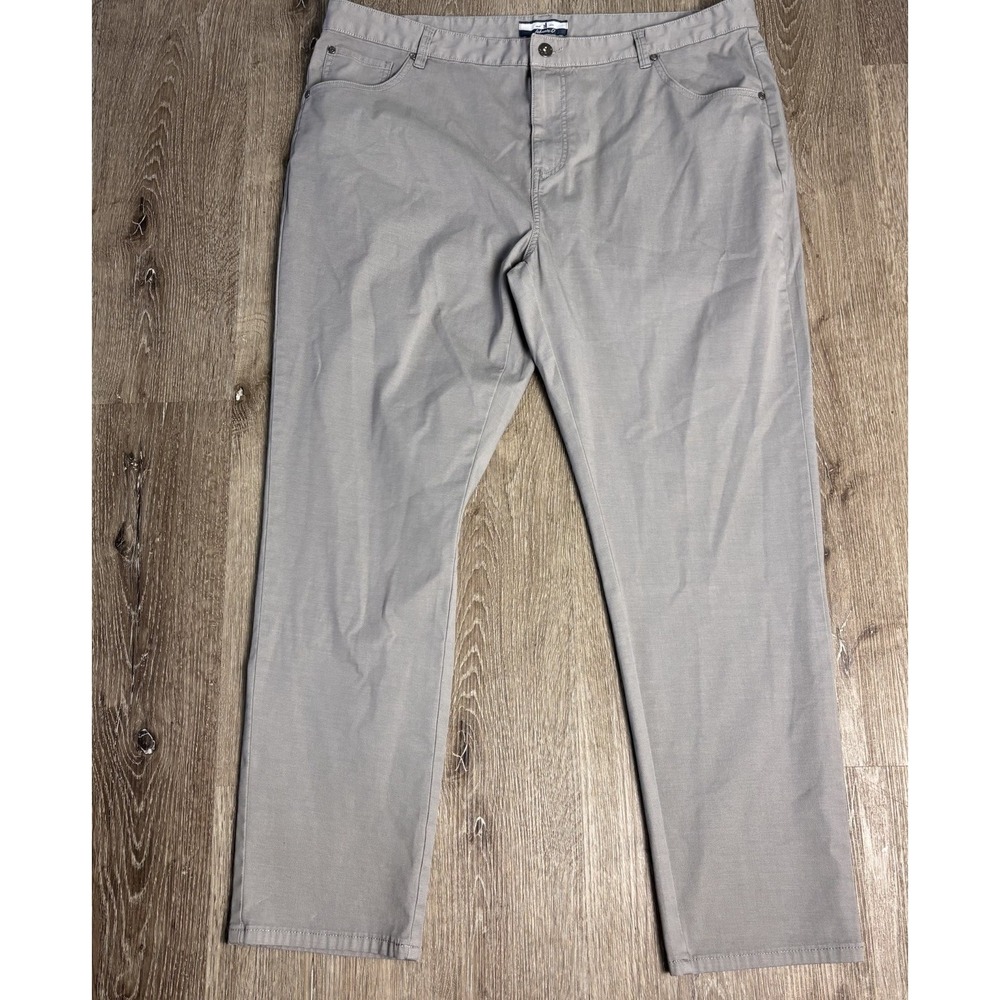 Johnnie-O‎ Atlas 40x30(fits 40x29) Stretch 5-Pocket Pants Chrome Gray Mens